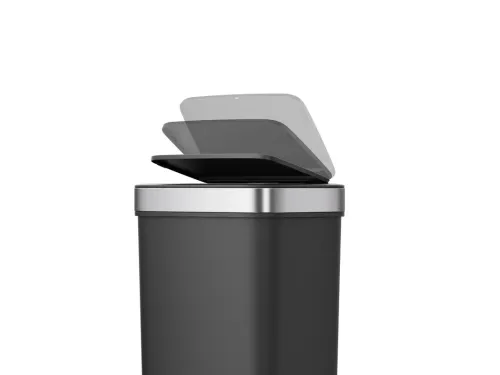 Afvalbak Hana Deluxe Sensor Bin 50 liter Zwart