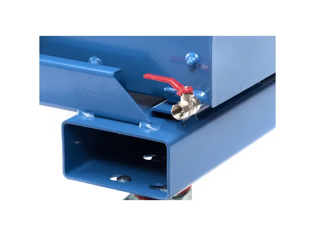 Kantelbakken 6120a Ral5007 2500kg Aftapkraan