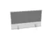 panneau de rehausse,p. table de bureau,Bl-blanc,BN8078-gris