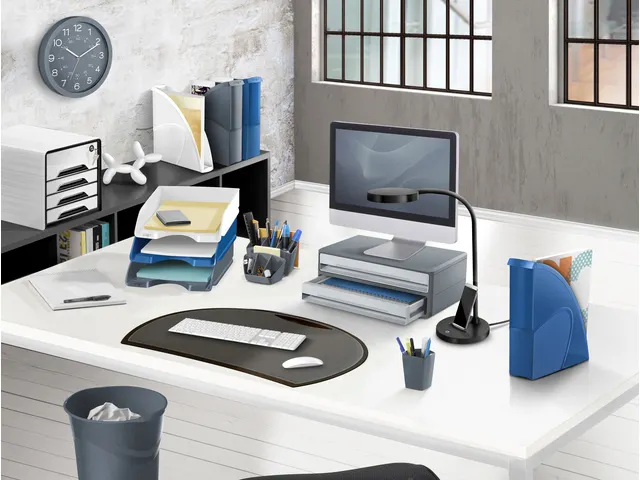 Wandklok CEP Mineral 30cm stil en magnetische grijs