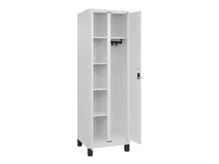 wasgoedverdeelkast,HxBxD 1950x600x500mm,vak B 300mm,draaigrendel - 2