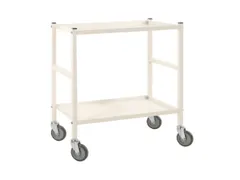 tafelwagen,draagverm. 150kg,2etage(s),laadvl. LxB 625x414mm