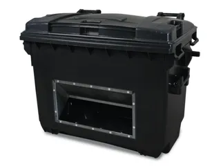 strooigoedbak,660l,HxBxD 1000x1360x765mm,HDPE,antraciet - 1