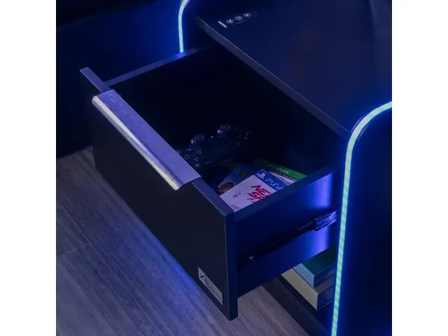 X Rocker Elektra Gaming Nachtkastje zwart 2023267 MDF 60kg