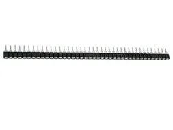 Tulpvormige IC Voet, Enkele RIJ, 40 Contacten, Pitch = 2.54mm