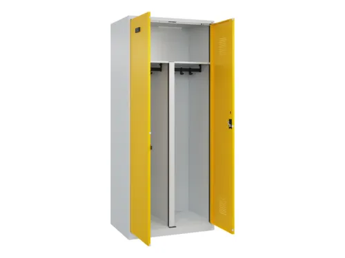 PBM-locker,HxBxD 1850x800x500mm,2vak,vak B 400mm,cil.-slot