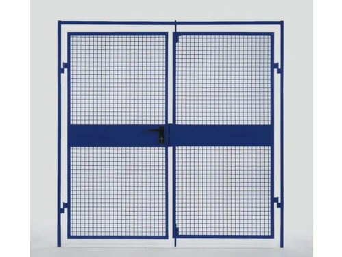 dubbele vleugeldeur,v. scheidingswandsysteem,HxB 2550x2000mm,RAL5002