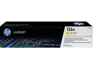 HP 126A CE312A Gele Toner Origineel 1000 pagina - 1