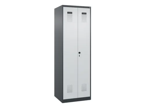 PBM-locker,HxBxD 1850x600x500mm,2vak,vak B 300mm,draaigrendel