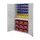 Ruime Bakkenkast 1950x1130x590mm 1lade 42 Magazijnbakken Geperf. Deur