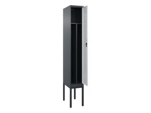 locker voor scheiding van kleding,HxBxD 2120x300x500mm,1vak