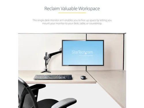 Bureau Monitor Arm voor Enkele VESA-display tot 32 inchof 49 inch Ultr