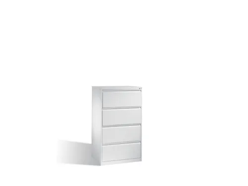 Hangmappenkast Hxbxd 1357x787x590mm 4 Laden Twee Banen Ral7035