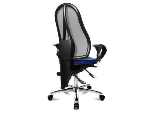Topstar bureaustoel Sitness 15 met permanent-contactmechanisme Blauw