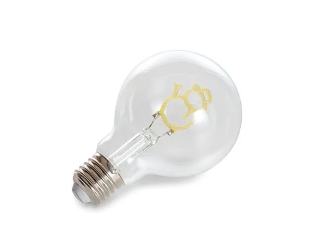 Deco Bulb - Ledlamp - Filament (Goudkleurig) IN DE Vorm Van Een Sneeuw