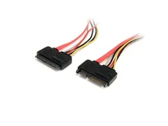 30cm 22-pins SATA Voeding en Data Verlengkabel