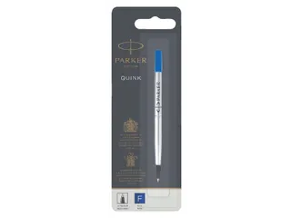Rollerpenvulling Parker Quink fijn blauw blister à 1 stuk - 1