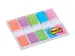 Post-it Index 11,9X43,2mm Blister 5 couleurs 20 index par couleur