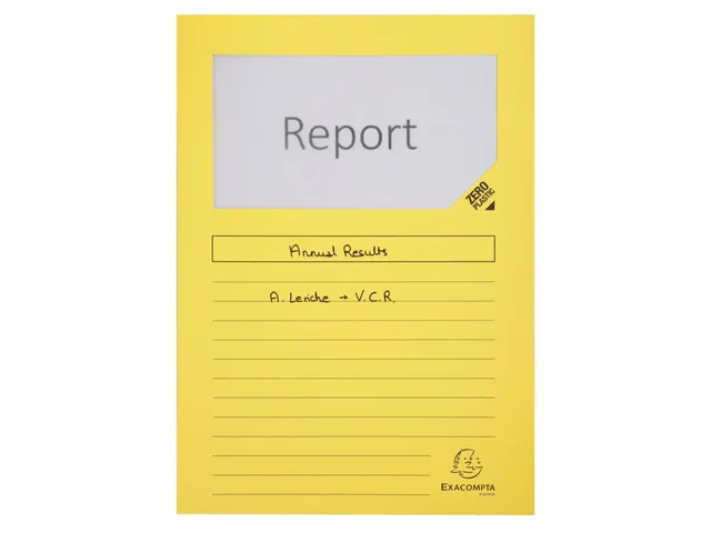 Super Map Venstermappen, A4, 160 g/m², Assorti 10 stuks