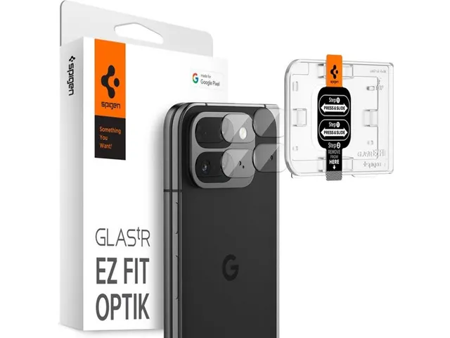 Spigen AGL08269 Camerabeschermer Google Pixel 9 Pro Fold Glas.tR EZ Fi