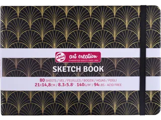 TAC schetsboek Art Deco 21x148cm - 1