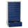 ladekast HxBxD 1200x500x600mm 9laden cilinderslot RAL7035 front RAL501