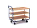 tafelwagen,draagverm. 150kg,3xhouten kist,laadvl. LxB 1000x575mm