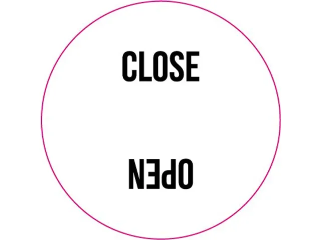 Sluitzegel op Rol Transparant 35mm Close Open