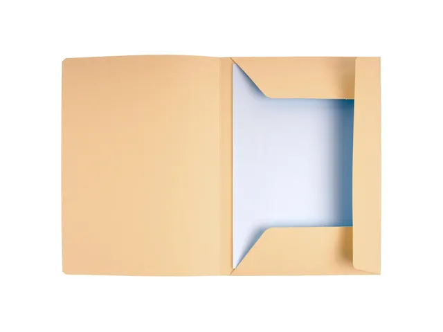 Dossiermap Jura Zalm A4 3 kleppen 50 Stuks