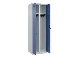 locker voor scheiding van kleding,HxBxD 1850x600x500mm,2vak