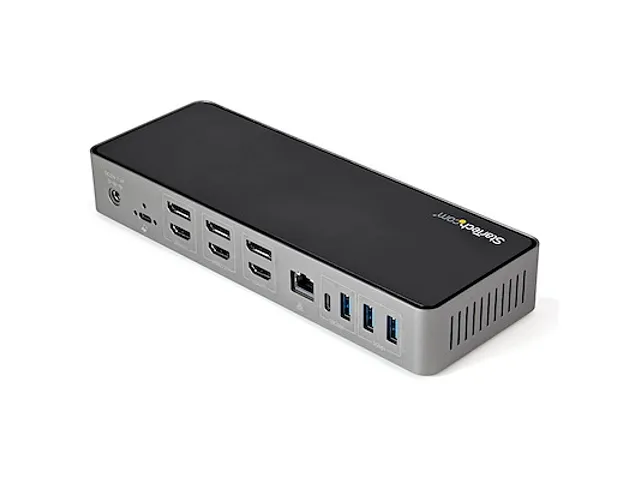 USB-C Dock Hybride Universeel Triple Monitor Laptop Docking Station