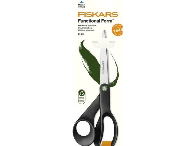 Schaar Fiskars 210mm universeel ReNew Functional Form zwart