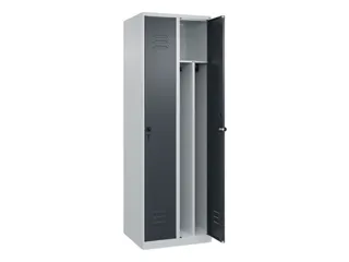 locker voor scheiding van kleding,HxBxD 1850x600x500mm,2vak - 2