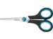 schaar Sogrip 14 cm symmetrische ogen blauw/zwart