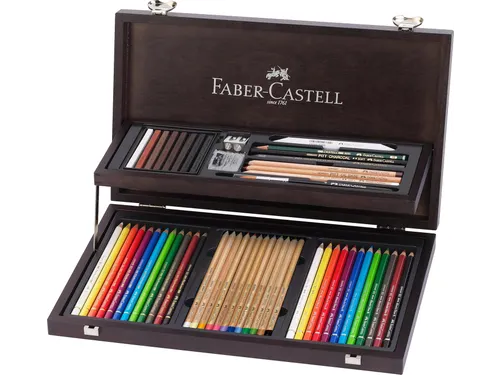 Kleurpotloden Faber-Castell Art&Graphic Compendium mahoniebox