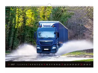 Kalender 2027 Helma 365 31.5x45cm vrachtwagen - 3