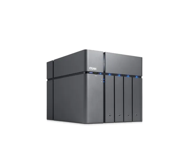 QSAN XCubeNAS XN5004T/48TB NAS Tower Ethernet LAN Grijs G3930
