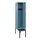 locker met bank,HxBxD 2120x400x815mm,1vak,vak B 400mm,cilinderslot