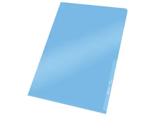 Insteekmap L-map Leitz Premium A4 0.15mm Pvc Blauw Glashelder - 5