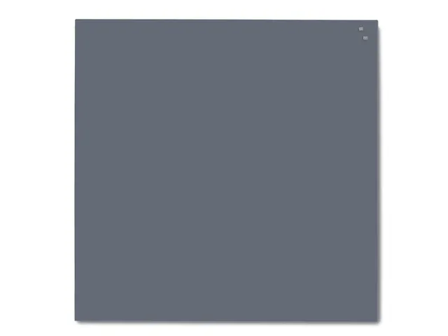 Glasmagneetbord Naga 100x100cm grijs