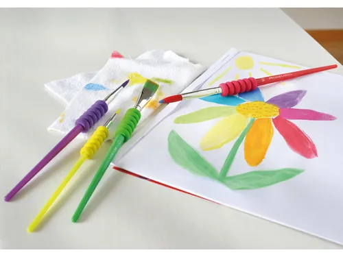 Penselenset Faber Castell Plastic Etui 4 Stuks