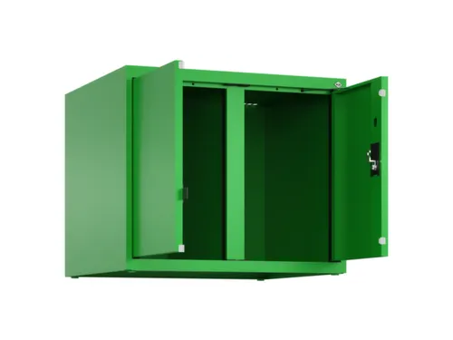 opzetkast,v. locker voor scheiding van kleding,2vak.,vak B 300mm