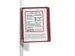 Module mural Vario Magnet Wall 5 pochettes A4 Noir
