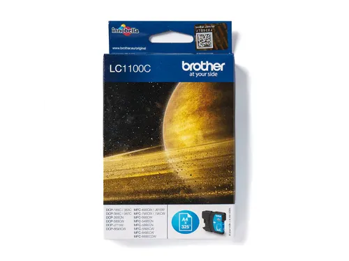 Inktcartridge Brother LC-1100C blauw