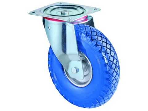 Zwenkwiel 160kg Pu-Banden Stalen Velg 260x 85mm Wiellager