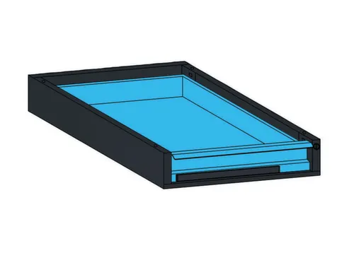 laden-onderbouw,v. werkbank,romp staal RAL7035,front RAL7016