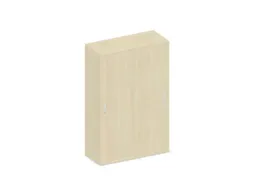 Schuifdeurkast 1540x1000x430mm Romp Esdoorn Decor Front Esdoorn