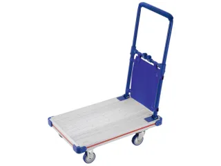 Aluminium-Duwbeugelwagen,In-/Uitklapb.,Draagverm. 150Kg - 1