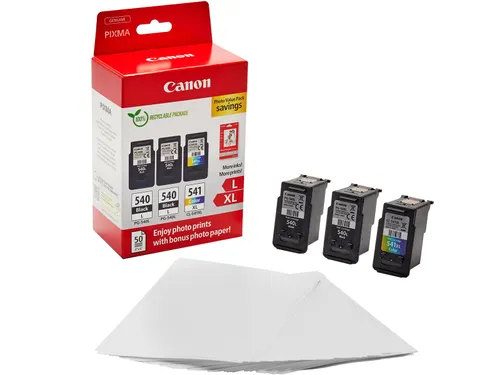 photo value pack 2 x PG-540L + 1 x CL-541XL, 5224B015, 4 kleuren