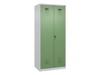 PBM-locker,HxBxD 1850x800x500mm,2vak,vak B 400mm,draaigrendel - 2